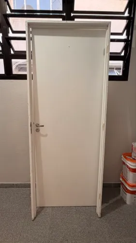 Porta Branca com Batente 82cm
