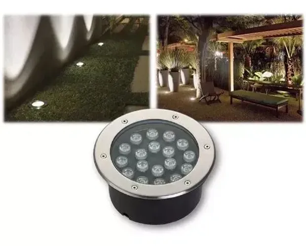 luminaria embutido de solo axis 25 w