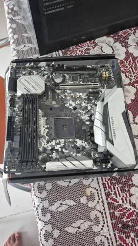 Placa mãe B450m Steal legend Asrock