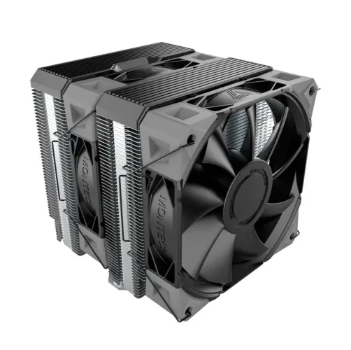 Air Cooler Montech NX600, Dual Tower, 120mm, Intel e AMD, Preto