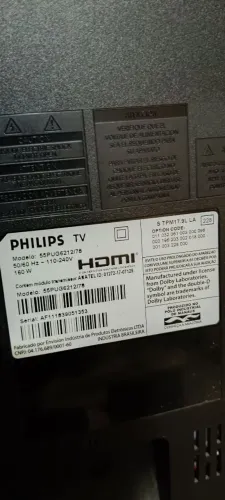 TV PHILIPS 55 POLEGADAS COM POBREMA NÃO ACENDE NADA