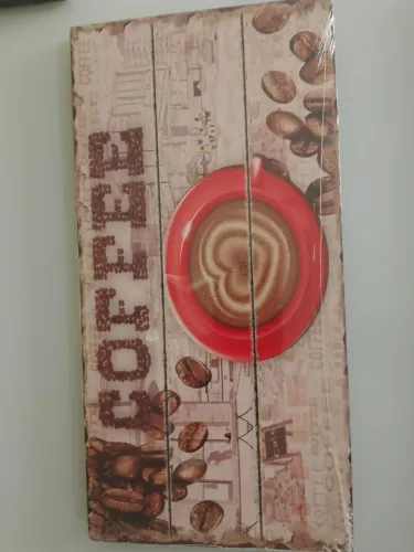 *Quadro Decorativo Cantinho do Café 30x15cm | Marca Casa Ambiente - Novo*