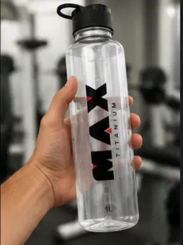 Garrafa ChromaPure Titanium - 900 ML - Edição Especial