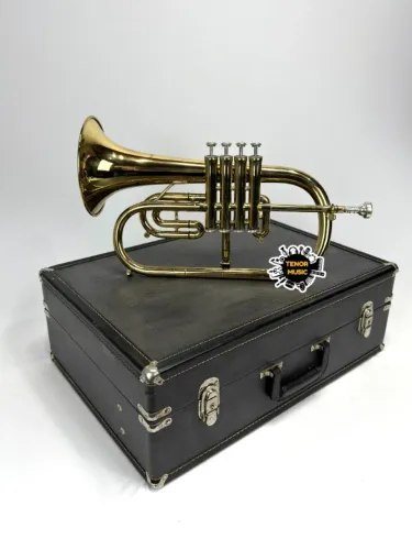 FLUGELHORN BLESSING AMERICANO - 4 PISTOS - SEMINOVO