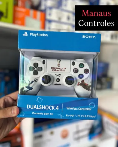 Controle de PS4 Dualshock ( compatível com Smart TV )