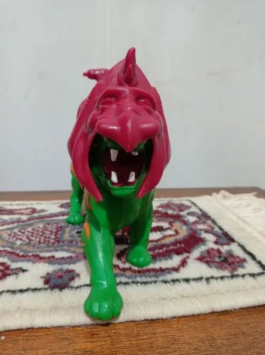 Gato Guerreiro (Battle Cat) original da coleção Masters of the Universe (He-Man),