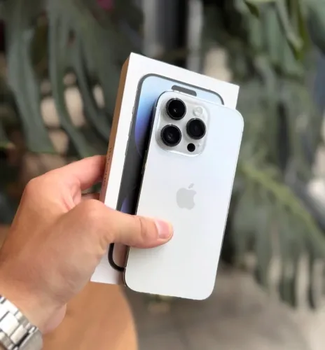 iPhone 14 Pro branco 128GB 6 Meses garantia