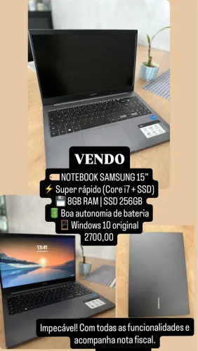 ? NOTEBOOK SAMSUNG 15?