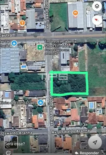 Terreno à venda, Cruz, Lorena, SP