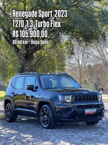 Jeep Renegade Sport T270 1.3 TB 4X2 Flex Aut. 2023
