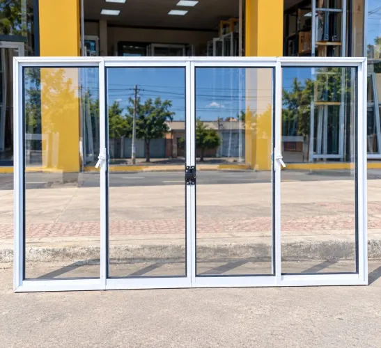 JANELA 1.00X1.50 ALUMÍNIO BRANCO 4 FOLHAS - MEGA PROMOÇÃO