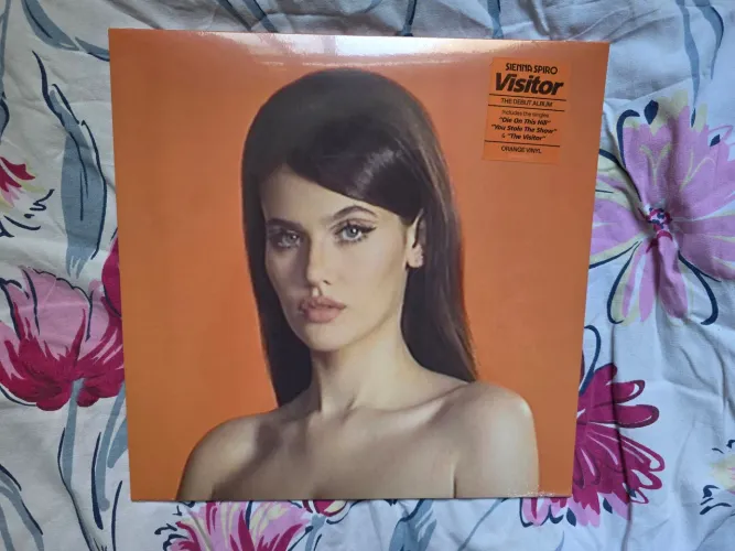 LP Vinil Sienna Spiro Visitor Tangerine Vinyl Lacrado