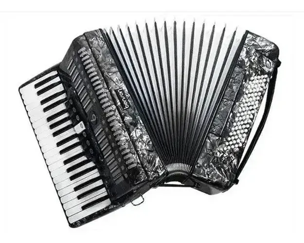 Acordeon Benson 80 Baixo - Novo ( com captação alemã)
