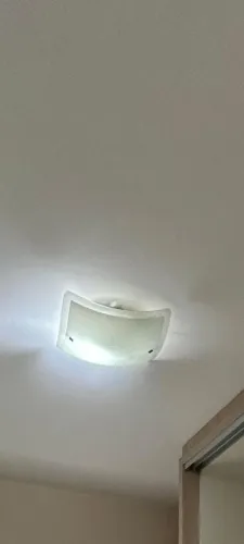 6 Luminária com 6 bucal e 6 lâmpadas pronta para instalar