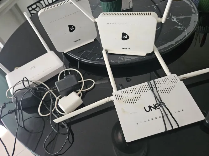 Modem Internet roteador fibra