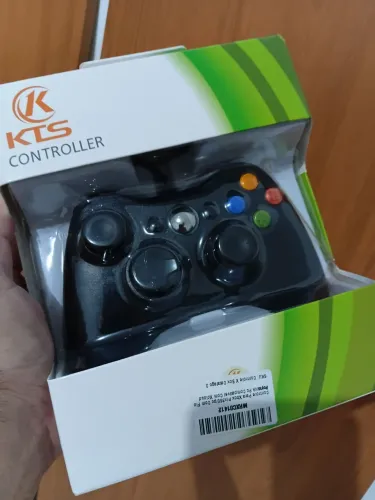 Controle Xbox 360 Com Fio - FRETE GRÁTIS