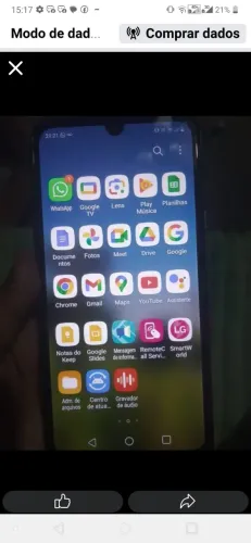 Celular lg k40s