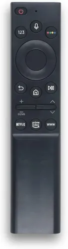 Controle Remoto Samsung Smart TV 4K Séries AU7700 e AU8000 com Comando DE VOZ