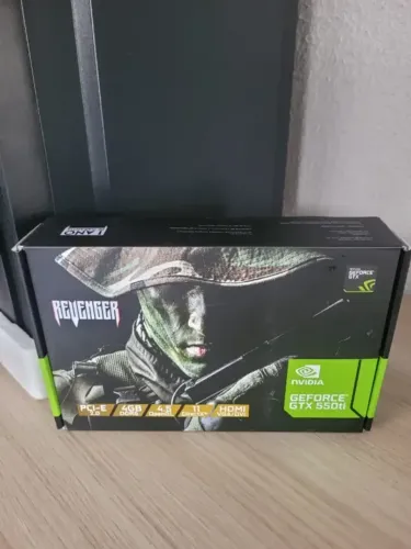 Placa video geforce gtx 550ti 4gb ddr5 hdmi vga dvi nova lacrada so 449 temos ssd 480