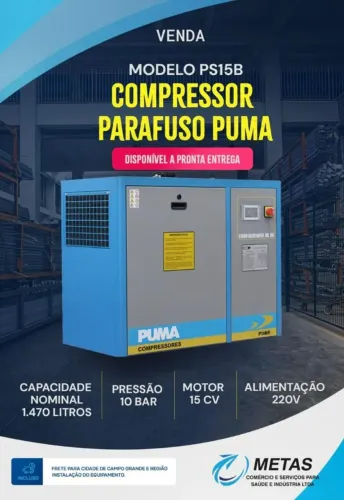 Compressor parafuso Puma