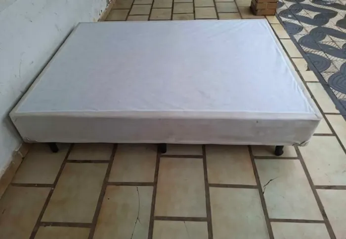 Cama box casal sem colchão (BAURU)