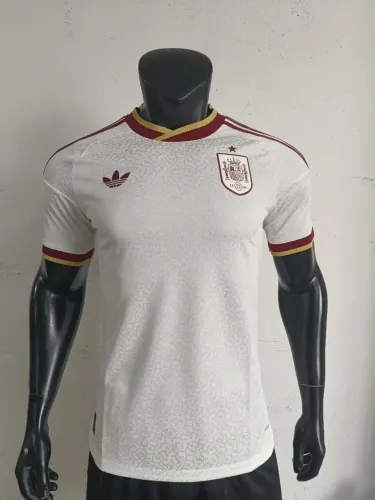 Camisa Espanha Branca Adidas Originals / Trefoil - Versão Jogador