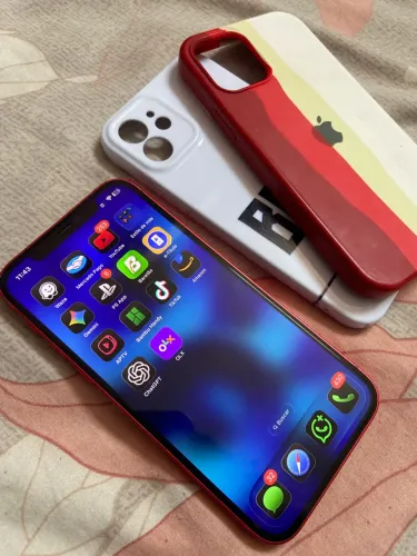 IPHONE 12 128 gb vermelho