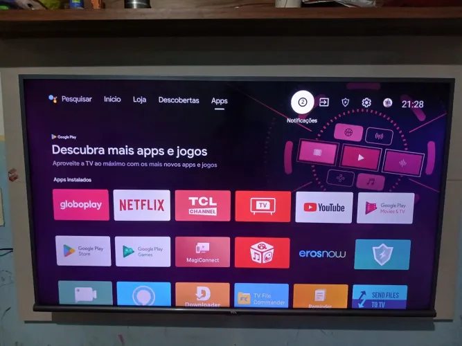 Vende-se essa TV TCL 50 POLEGADAS