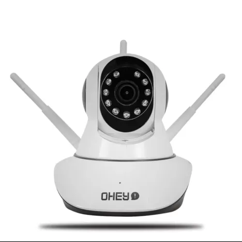 Camera IP Segurança Wifi Robô Visão Noturna Full HD ONVIF