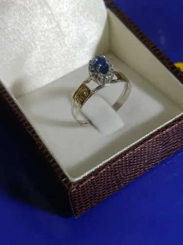 Anel de Formatura Prata 950 com Símbolo de Ouro 18 Kilates Todos os Cursos