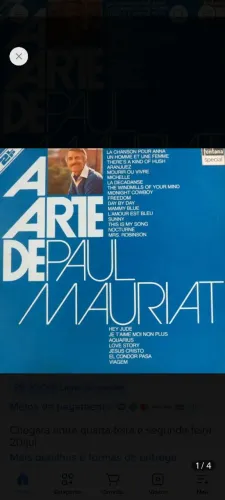 LP A Arte de Paul Mauriat