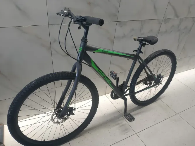 Bike aro 29 verde de marcha.