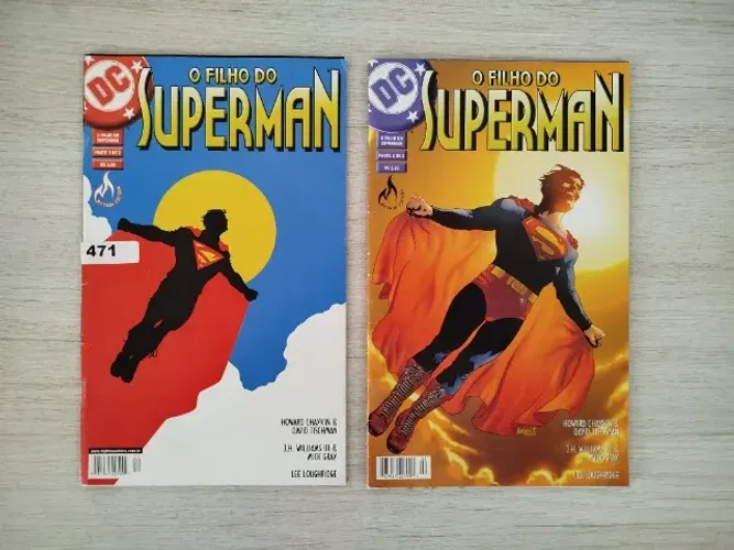 HQ Quadrinhos O Filho do Superman (completo em 2 edições)
