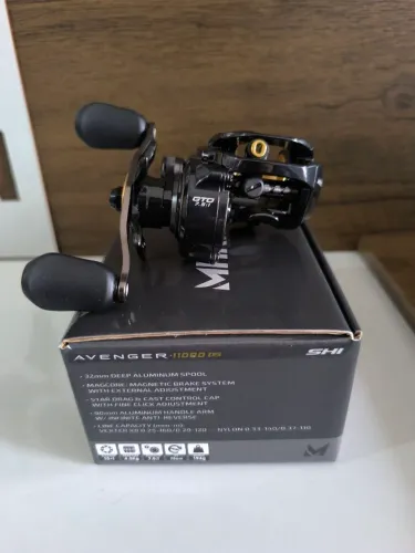 Carretilha Marine Sport Avenger 11000 Ds - Lado Direito 
