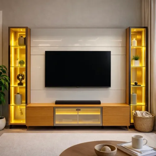 Home luminare reflecta c/ 2 torres- FRETE GRATIS / ENTREGA HOJE!!
