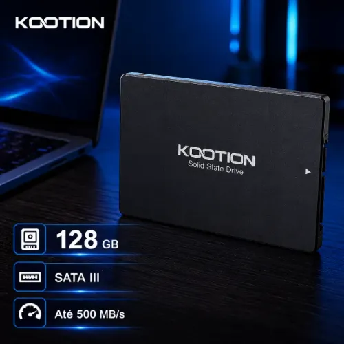 NOVO! SSD KOOTION 128GB SATA III 2,5"