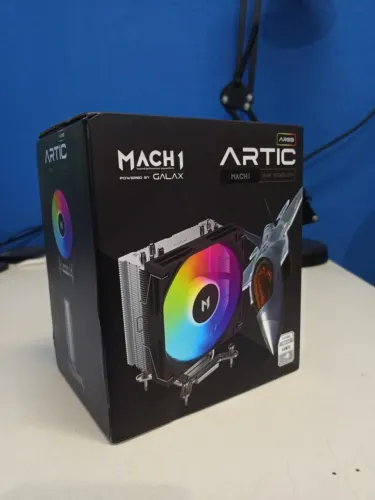 Air Cooler Mach1 Artic Argb Amd E Intel 120MM Preto A40