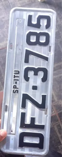PLACAS CINZAS 