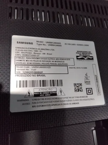 Tv Samsung 55 pol com defeito