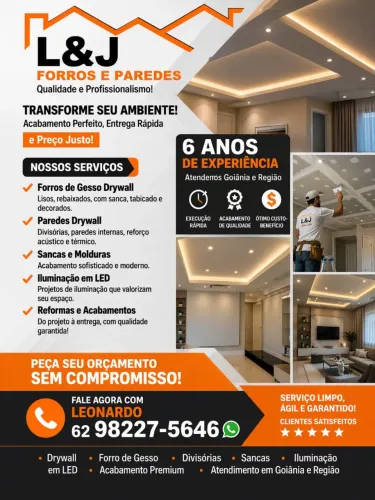 Montador acartonado reparo gesso