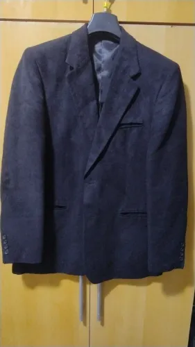 Blazer Masculino Empório Colombo Camurça Preto