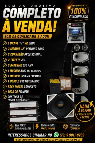Vendo som automotivo
