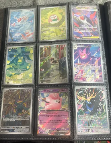 Lote de Cartas Pokémon IR + EX Originais Copag