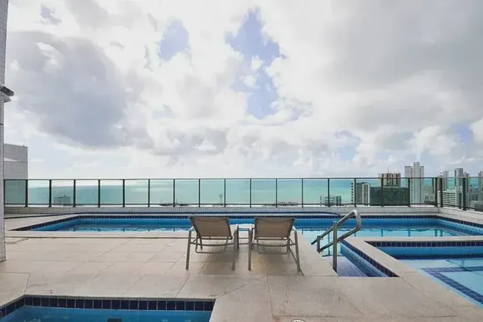 Flat para alugar Mobiliado 2 Quartos, 52m² - Boa Viagem, Recife - PE