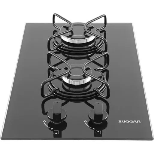 Cooktop Mesa De Vidro 2 bocas