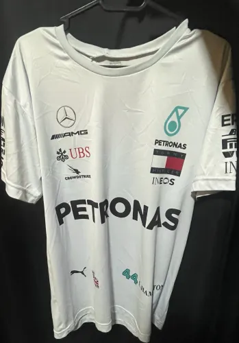 Camisa Jersey F1 G Lewis Hamilton 44 Mercedes 