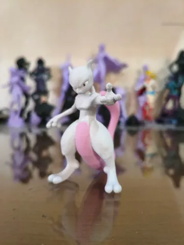 Action figure Pokémon -MewTwo - Impressão 3D