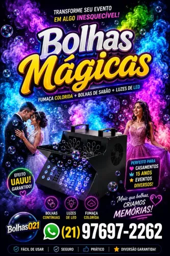 BOLHAS MÁGICAS LOCAÇÃO 