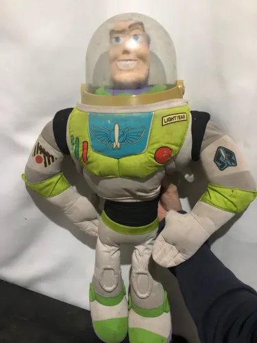 Boneco Buzz Lightyear Gigante 67cm Antigo Disney Toy Story Vintage