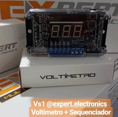 Voltimetro sequenciador expert Vs1 novo 1 ano de Garantia 